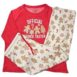 Magical Season Christmas Pajamas "Official Cookie Taster" Size XXL
